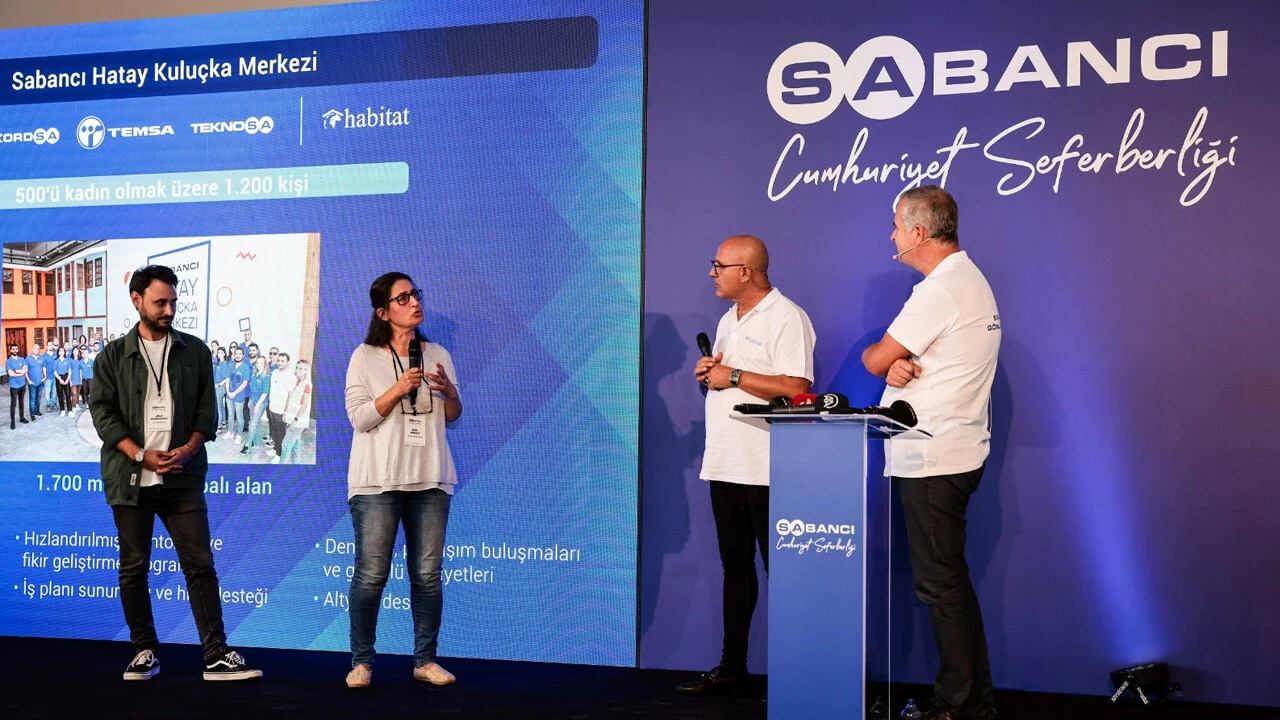 Sabancı Holding seferberlik ruhunu deprem bölgesine taşıdı