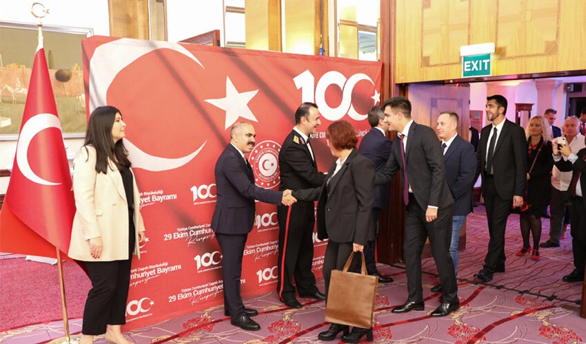 Cumhuriyet'in 100. yılı Hırvatistan'da coşkuyla kutlandı