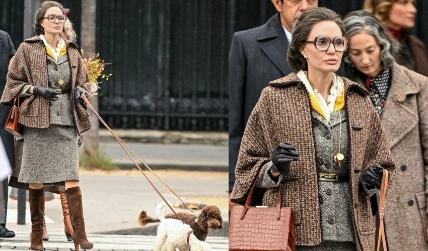 Haluk Bilginer ve Angelina Jolie ilk kez yan yana! Setten ilk kare geldi