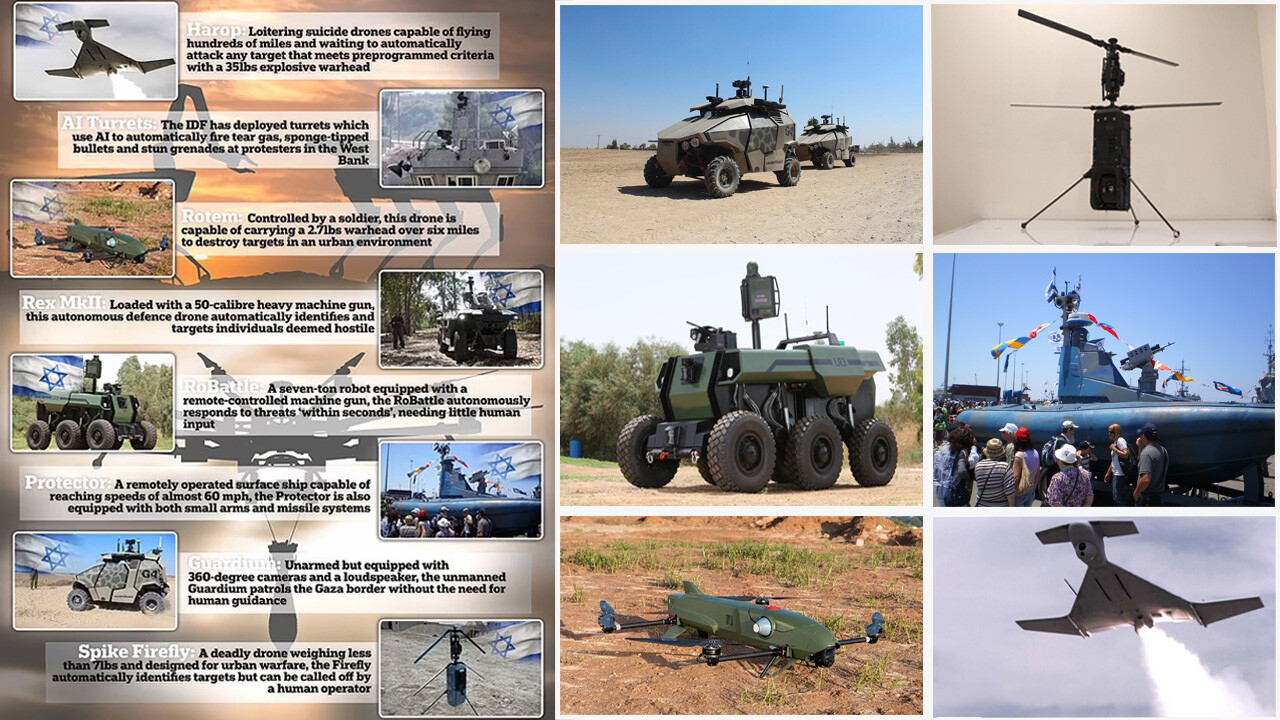 İsrail kara harekatına hazırlanırken insansız araçları nasıl kullanacak? İşte İsrail&#039;in korkunç robot silah cephaneliği