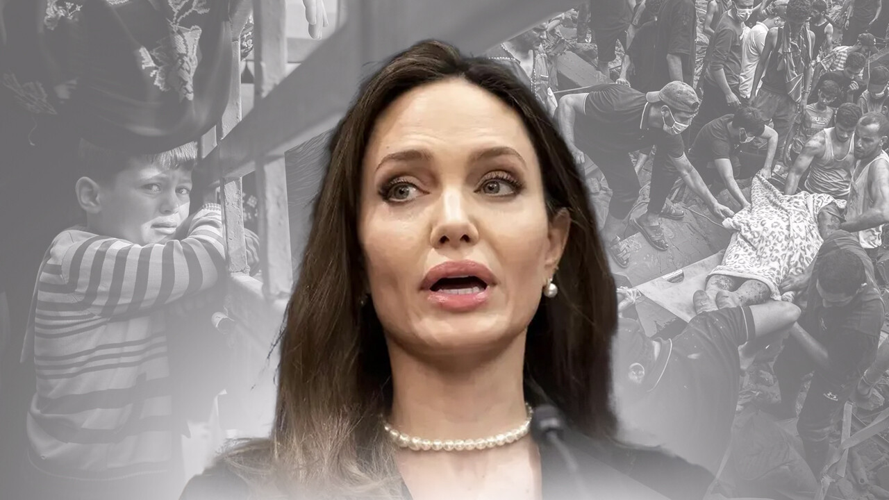 Angelina Jolie&#039;den İsrail&#039;e tepki, Gazze için yardım çağrısı