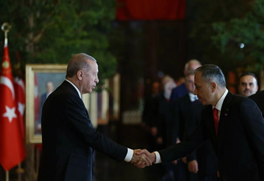 Külliye'de 29 Ekim resepsiyonu: Cumhurbaşkanı Erdoğan tebrikleri tek tek kabul etti