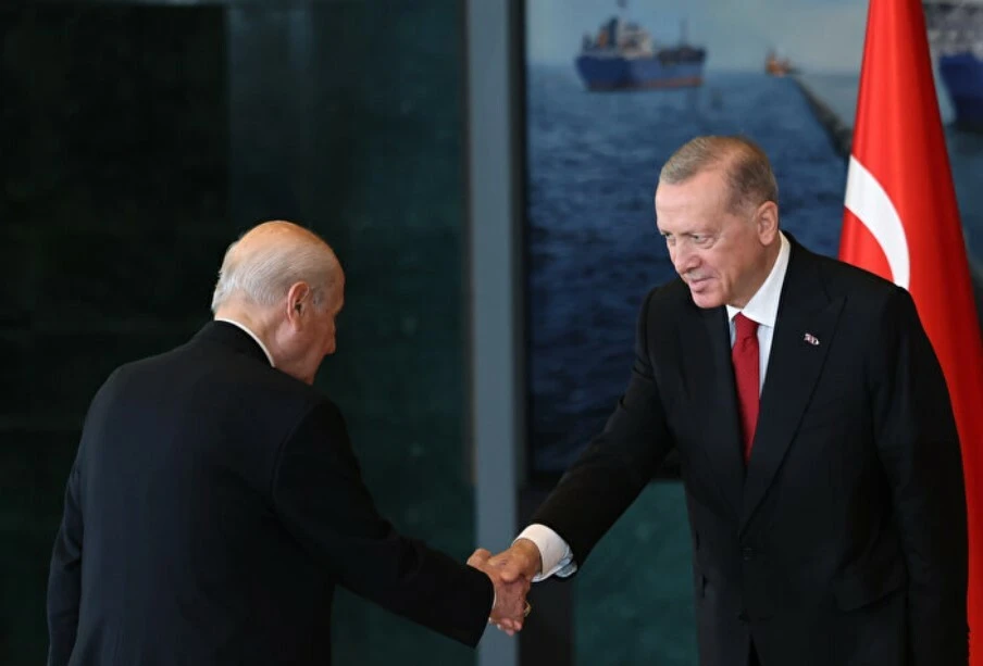 Külliye'de 29 Ekim resepsiyonu: Cumhurbaşkanı Erdoğan tebrikleri tek tek kabul etti