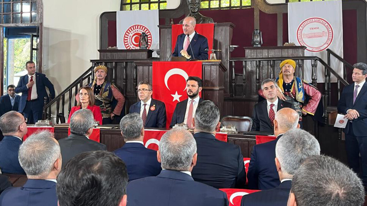 TBMM Başkanı Kurtulmuş: Gazze halkı Cumhuriyet&#039;e giden tüm savaşlarda rol aldı