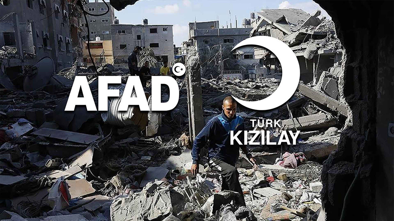 Kızılay ve AFAD&#039;dan &#039;İsrail, Gazze&#039;de AFAD binasını vurdu&#039; iddiasına yalanlama 