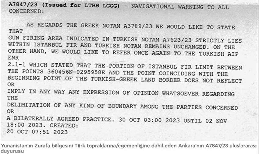 İkinci yüzyılın ilk gününde komşuyu çıldırtan hamle: 'Türkiye adayı geri aldı'
