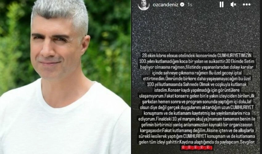 100. Yıl Marşı’nı okumadığı iddia edilen Özcan Deniz'den jet yalanlama geldi