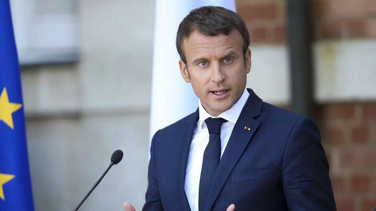 Macron&#039;dan Gazze için insani ateşkes çağrısı: Derhal sona ermeli