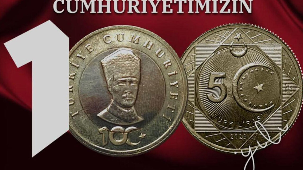 Resmi Gazete&#039;de yayımlandı: 100 milyon adet madeni 5 TL tedavüle girdi!