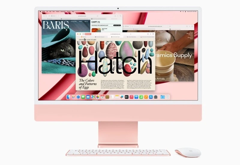 24 inç iMac yenilendi: M3 çip, iki kat daha fazla performans ve dahası...
