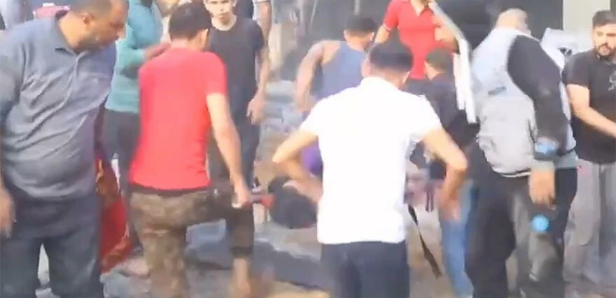 Son dakika! İsrail Gazze'de mülteci kampını vurdu! Çok sayıda ölü var