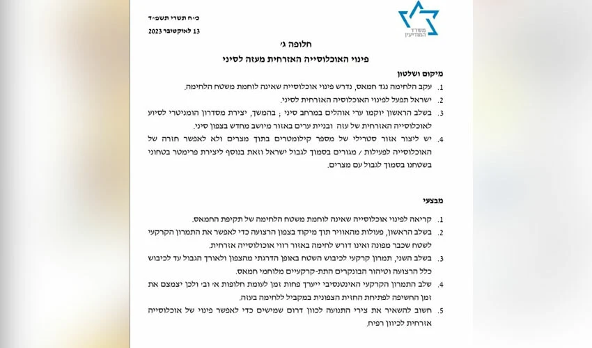 İsrail'in 'Kuzey Gazze' hesabı 60 yıllık plan