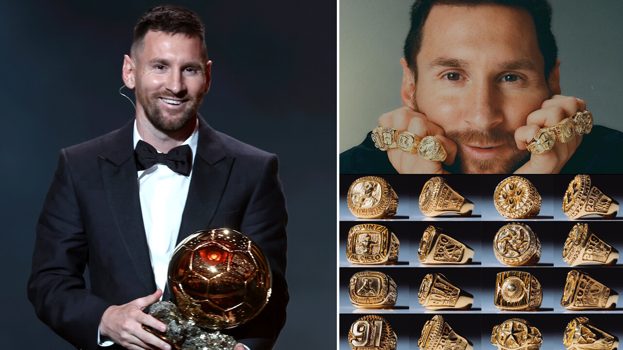 8. Ballon d&#039;Or&#039;unu kazanan Lionel Messi&#039;ye özel 8 yüzük tasarlandı