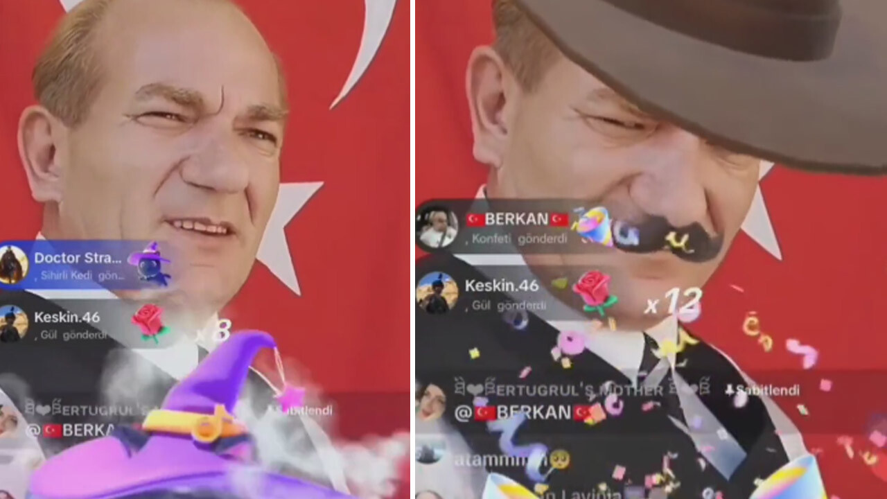 Atatürk&#039;e benzeyen fenomen TikTok&#039;ta canlı yayın açtı, 2 saatte 1 milyon lira topladı!