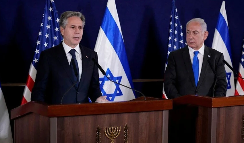 İsrail Cumhurbaşkanı Herzog ABD Dışişleri Bakanı Blinken'la görüştü: Savaş suçlarını 'uyardık' diyerek reddetti