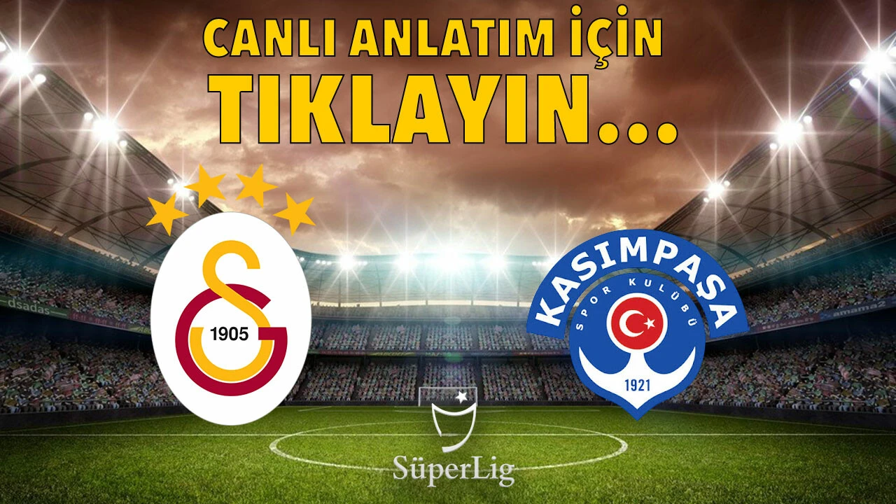 Galatasaray, Paşa'yı konuk ediyor! İlk 11'ler