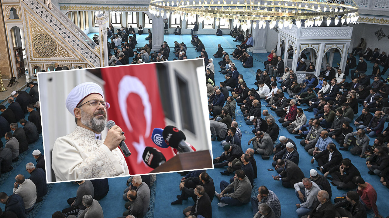 Diyanet İşleri Başkanı Ali Erbaş’tan İsrail’e ‘sivil’ tepkisi! &quot;Gözü dönmüş caniler&quot;