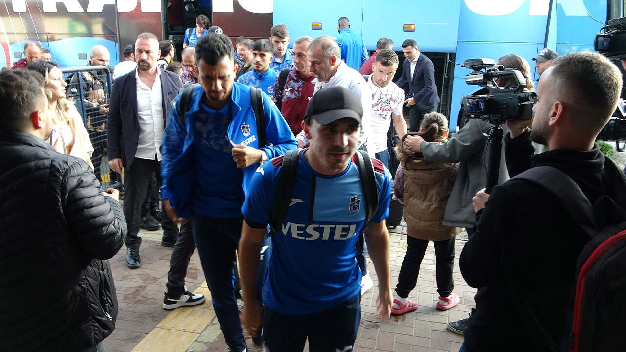 Trabzonspor kafilesi İstanbul’da