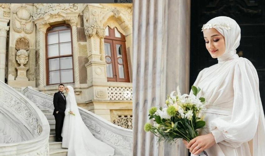 Gökçe Akyıldız’ın kız kardeşi evlendi! Herkes bir dönemin çocuk oyuncusunu hatırladı