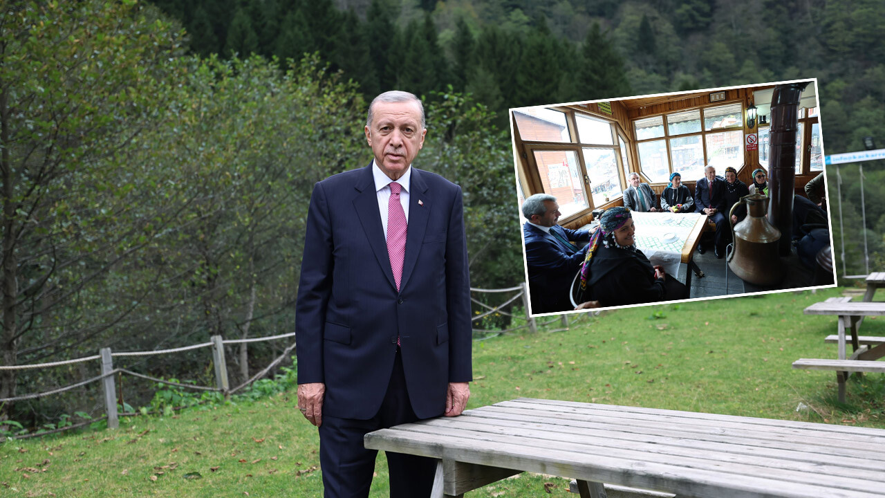 Cumhurbaşkanı Erdoğan’dan Ayder paylaşımı