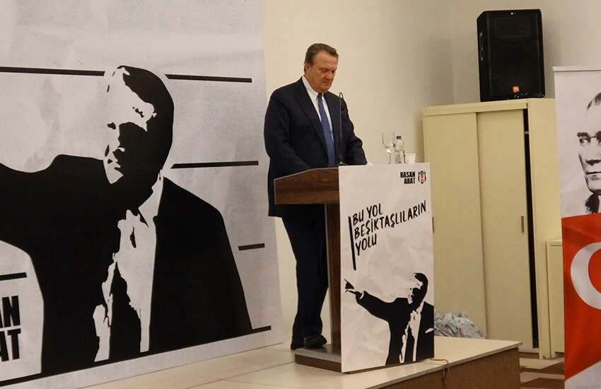 Beşiktaş Başkan adayı Hasan Arat'tan Mehmet Büyükekşi tepkisi: Ben varsam cüret edemez