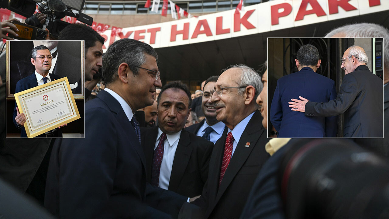 CHP&#039;de devir teslim: Özgür Özel önce Kılıçdaroğlu&#039;nun gönlünü sonra mazbatasını aldı