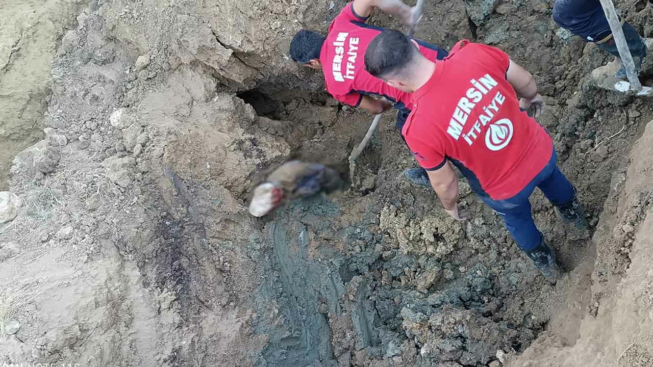 Mersin&#039;de facia... Su kuyusu açmak isterken canlarından oldular