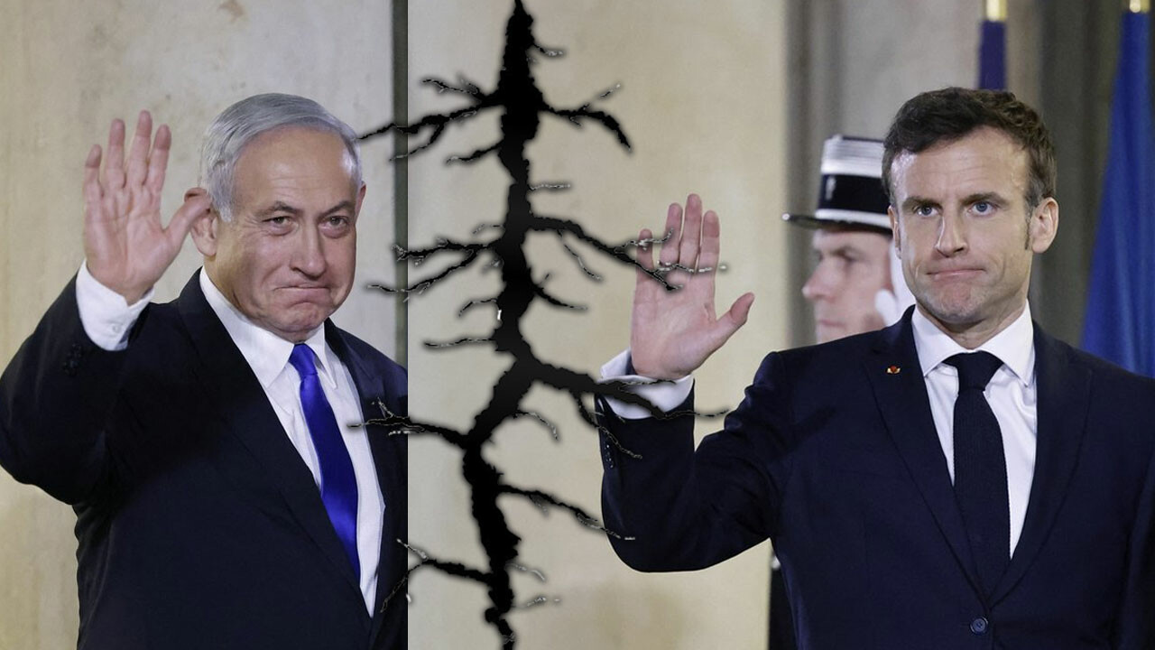 Macron 35 gün sonra çark etti İsrail&#039;e &#039;dur&#039; dedi Netanyahu &#039;yarın&#039; vurgusuyla dünyaya mesaj verdi