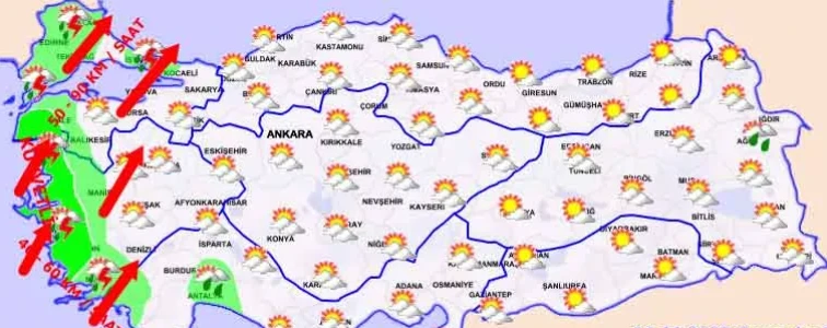 Marmara'yı lodos vurdu, deniz otobüsü seferleri iptal edildi