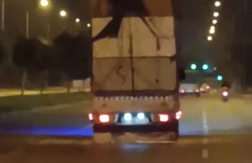 Eve değil kamyonete 4 kat çıktı, görenler şaşırdı
