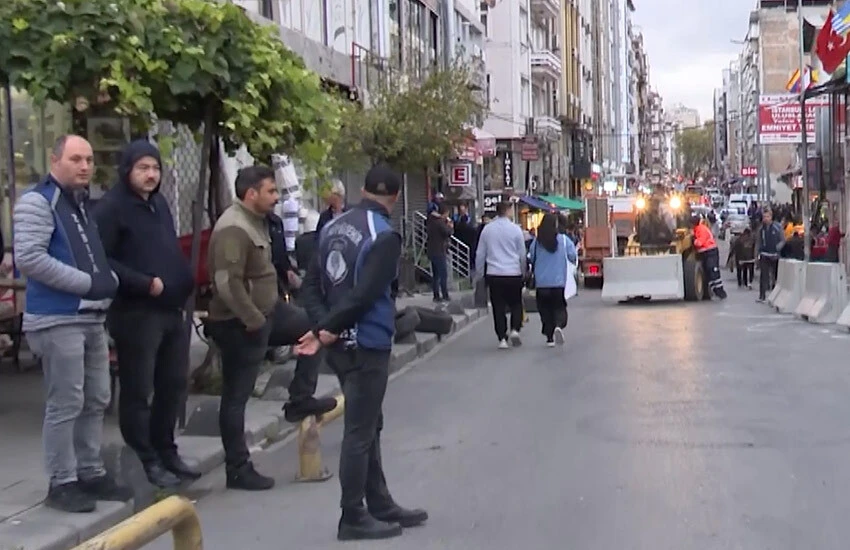 Aksaray otogarında gerginlik had safhaya çıktı