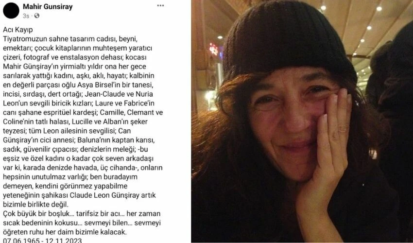 Oyuncu Mahir Günşiray’ın acı günü! Eşi hayatını kaybetti