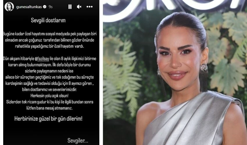 Ayrılık haberiyle herkes öğrendi! Fazıl Say, Güneş Altunkaş ile berabermiş