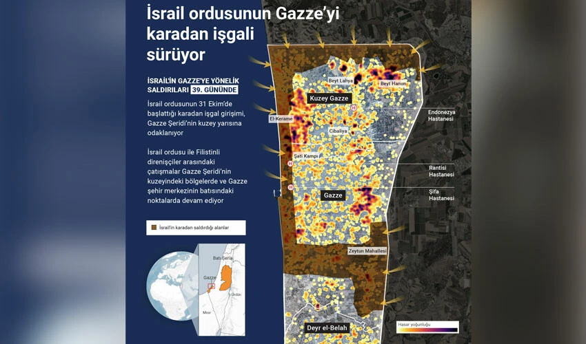 Son dakika! Gazze'deki parlamento binası düştü! İsrail kanlı işgali adım adım tamamlıyor