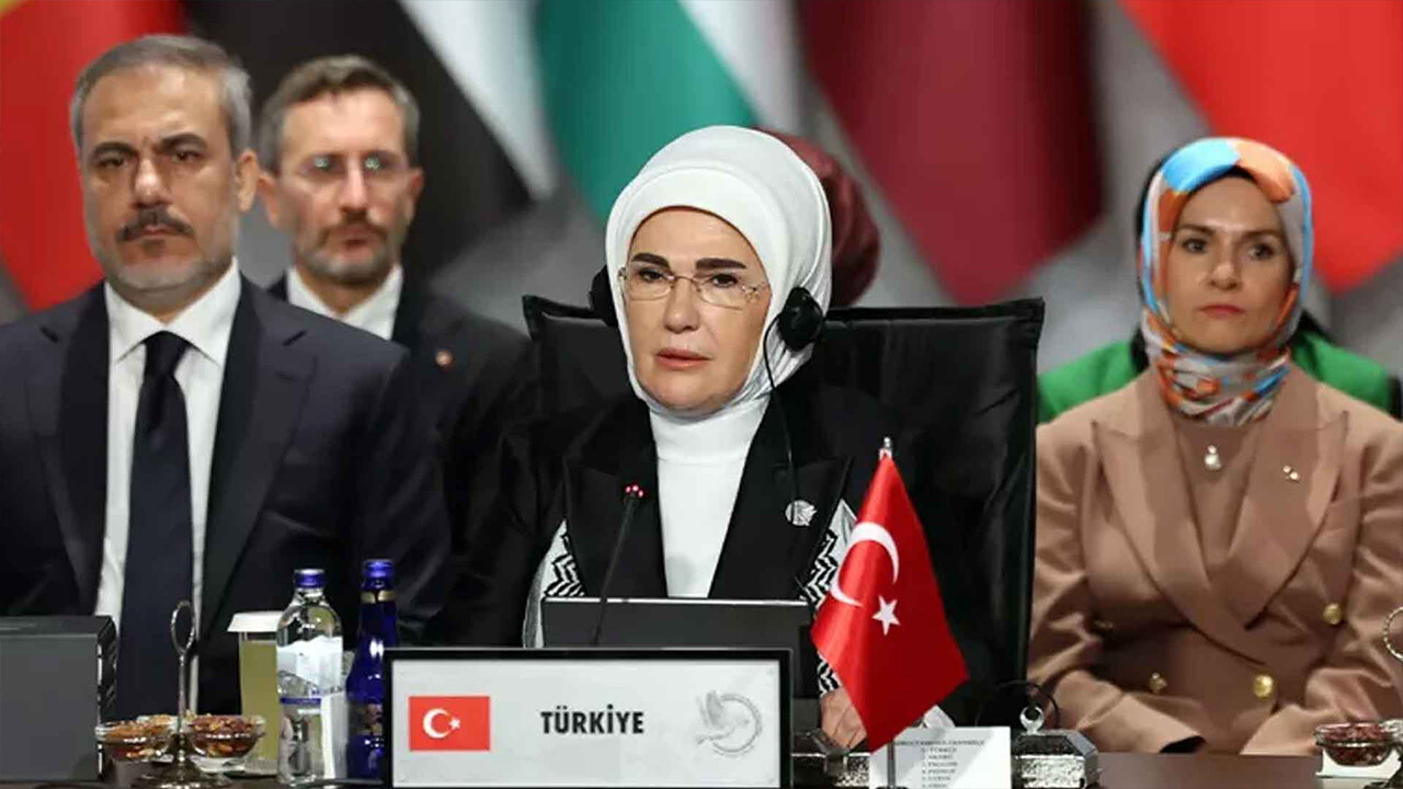 Emine Erdoğan&#039;dan Gazze için barış mesajı: Hiçbir ideoloji insan canından değerli değil