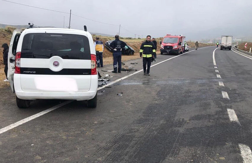 Bingöl'de trafik kazası: 6 yaralı