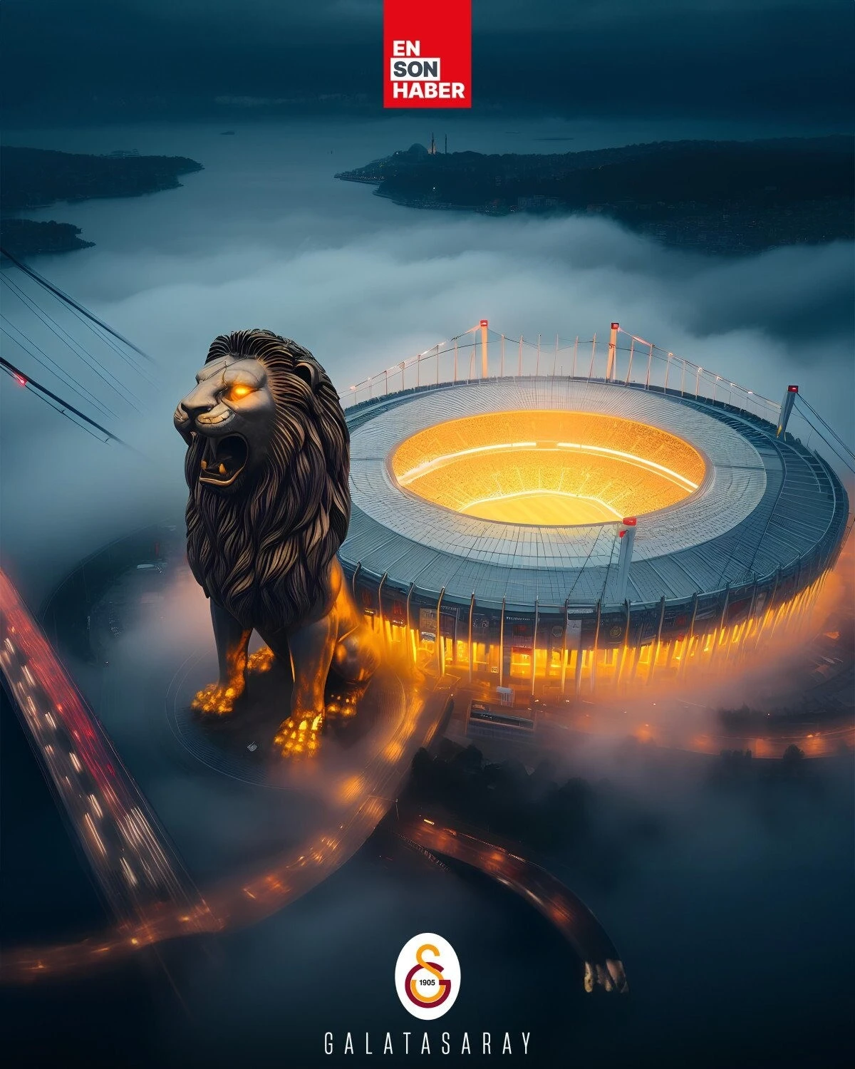 Yapay zekayla tasarlanan Süper Lig stadları sosyal medyanın gündeminde: Galatasaray, Beşiktaş, Fenerbahçe ve dahası