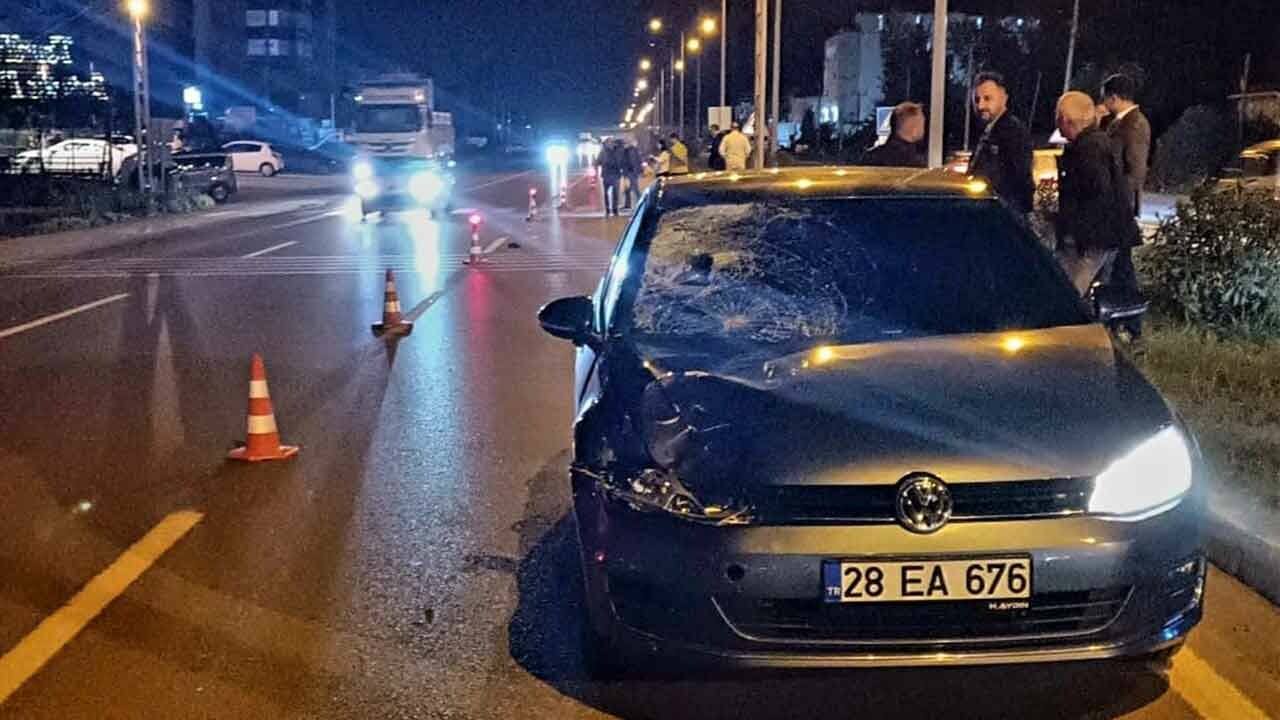 Samsun&#039;da feci kaza: Otomobilin çarptığı yaya hayatını kaybetti