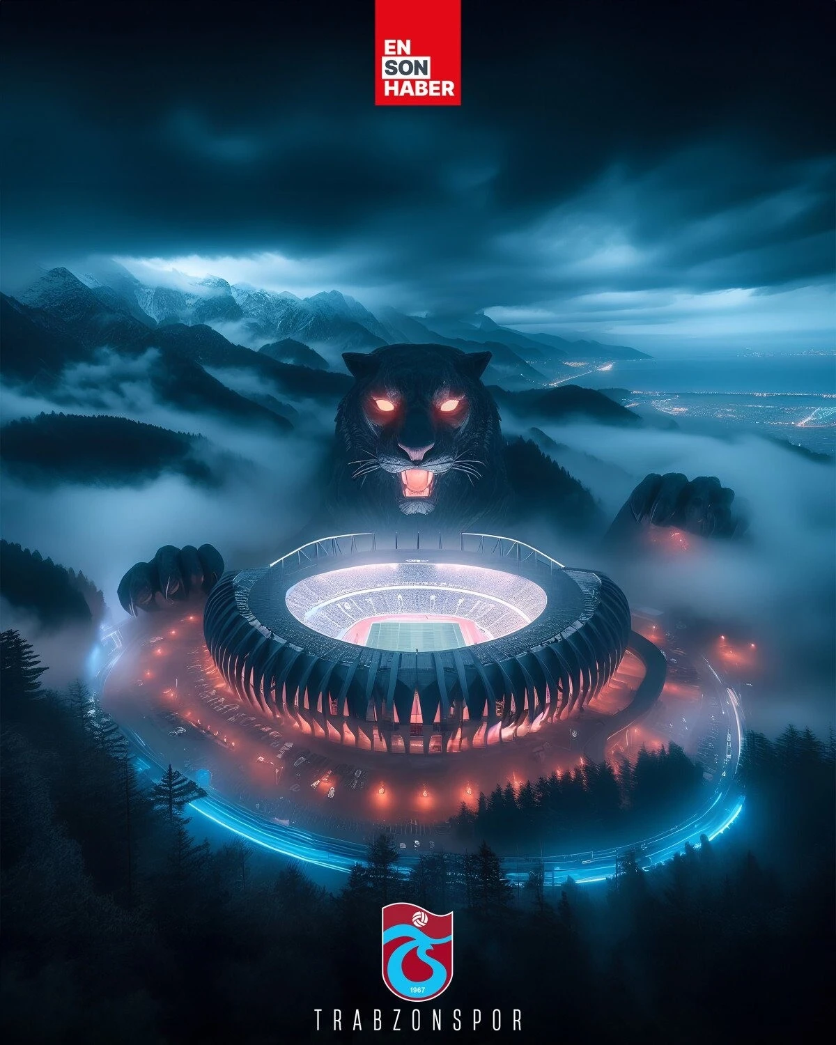 Yapay zekayla tasarlanan Süper Lig stadları sosyal medyanın gündeminde: Galatasaray, Beşiktaş, Fenerbahçe ve dahası