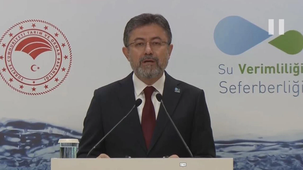 Bakan Yumaklı 'Bir damla da sen ol' dedi tasarrufa çağırdı: Kuraklık tehlikesinin vurduğu bölgeyi açıkladı 