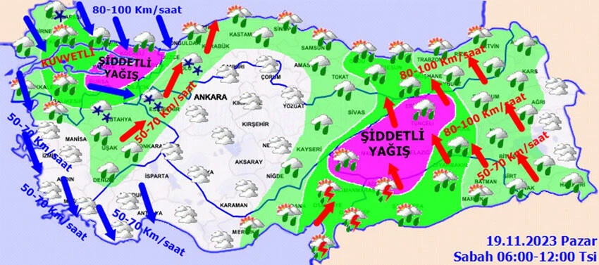 Soğuk hava dalgası ne kadar sürecek? Meteoroloji tarih verdi! İstanbul, Ankara, İzmir ve il il 19 Kasım hava durumu...