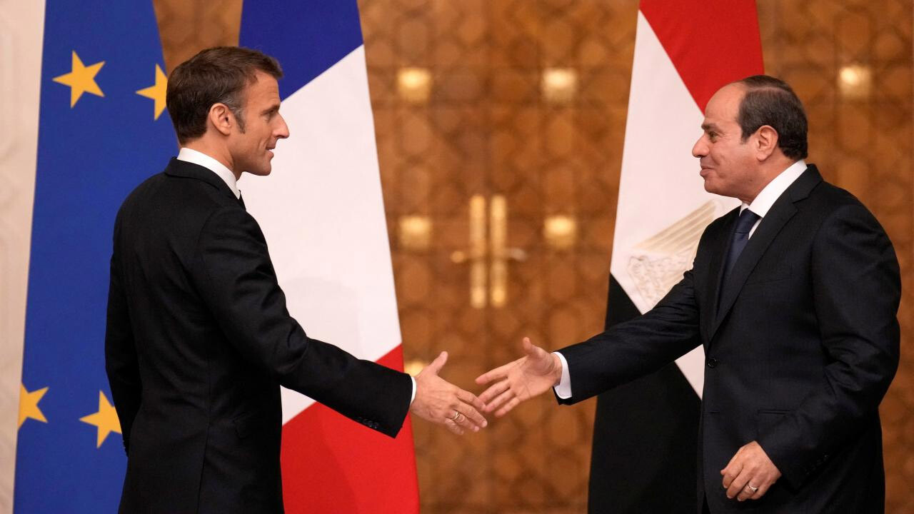 Fransa Cumhurbaşkanı Macron, Mısırlı mevkidaşıyla Gazze&#039;yi görüştü