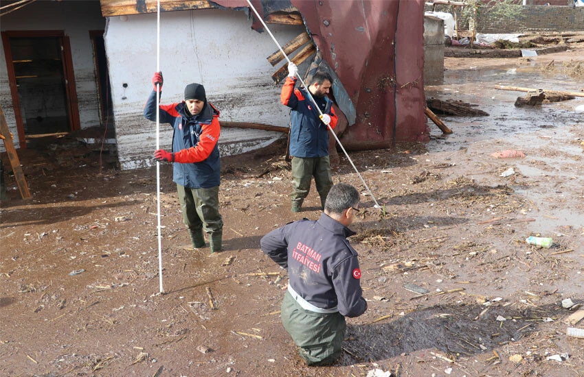 fırtına Batman'da sel felaketi