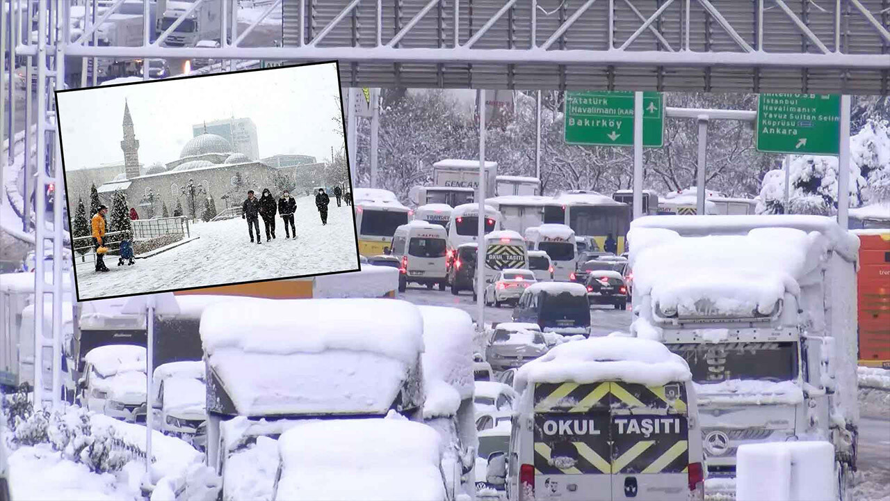 İstanbul&#039;u kar fena vuracak: Meteoroloji tarih vererek uyardı, İşte son hava durumu raporu