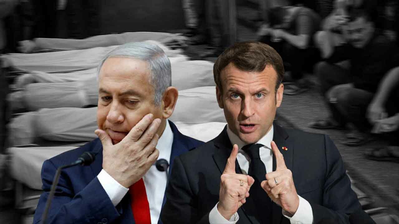 İlk çağrısından sonra geri vites yapmıştı... Macron İsrail&#039;e yeniden &#039;Dur&#039; dedi