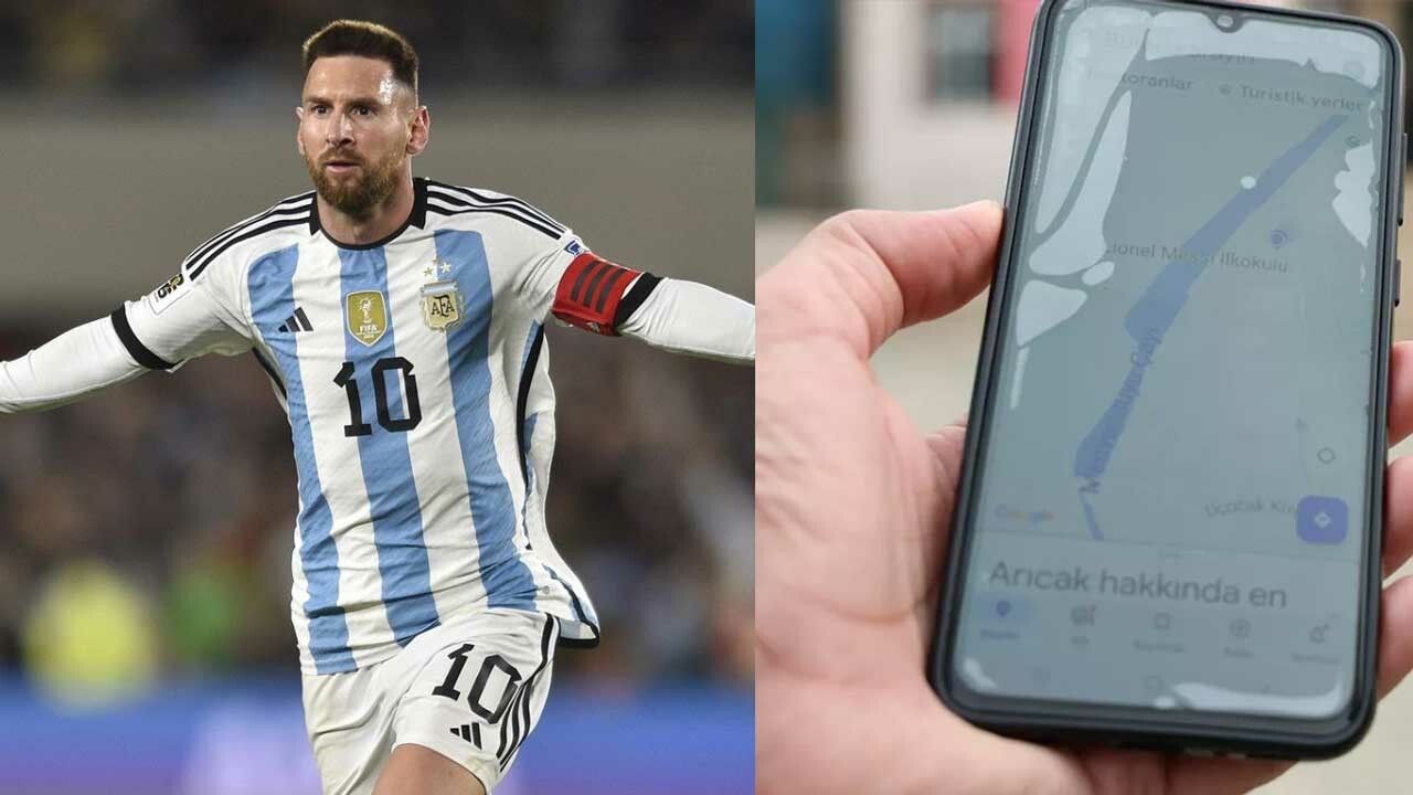 Elazığ’da ilginç olay: Okulun adı haritada ‘Lionel Messi’ olarak çıkıyor