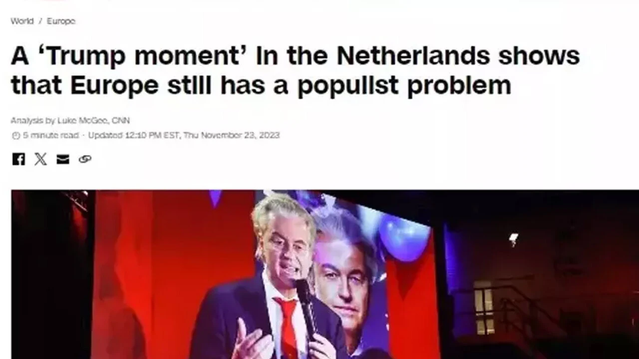 Irkçı ve İslam düşmanı Geert Wilders, Avrupa'da manşette: İnsan hakları tehlikede