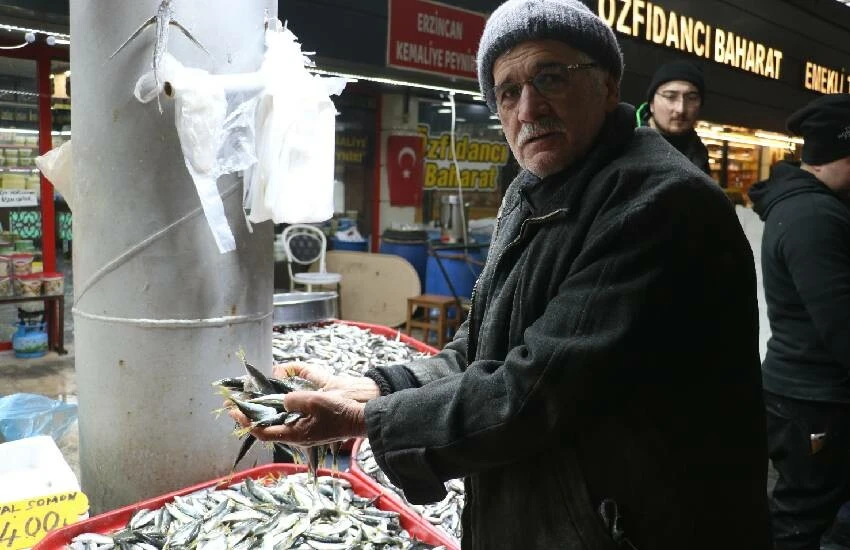 Denizi yok, balığı çok! Üç bölgenin çeşidi Sivas tezgahlarında buluştu