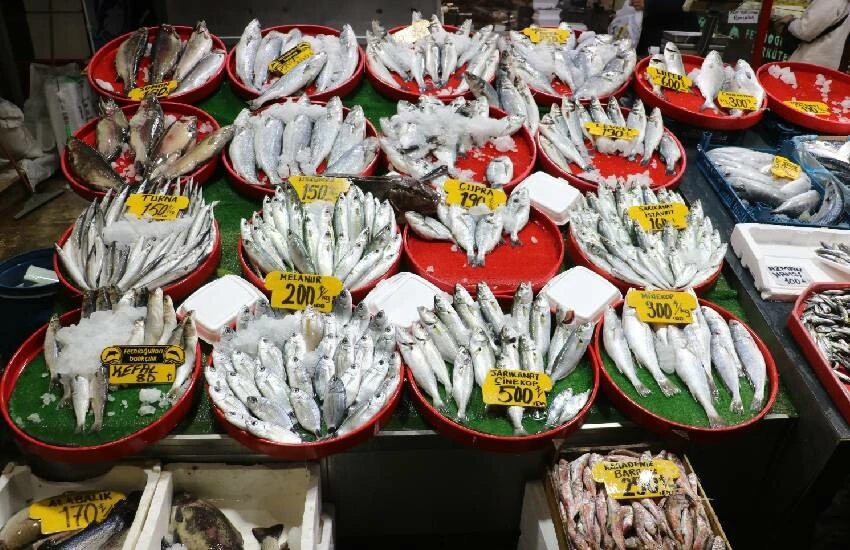 Denizi yok, balığı çok! Üç bölgenin çeşidi Sivas tezgahlarında buluştu
