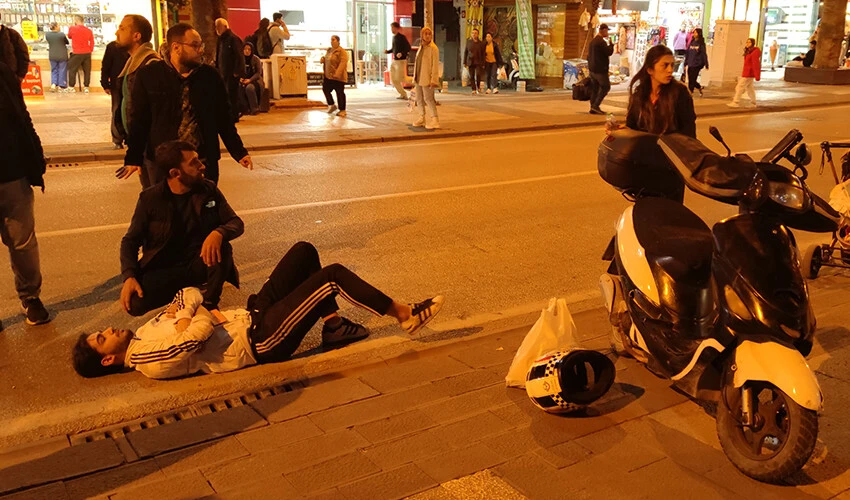 Kaza yapınca şoka girdi: "Rüya bu" deyip bir anda koşmaya başladı